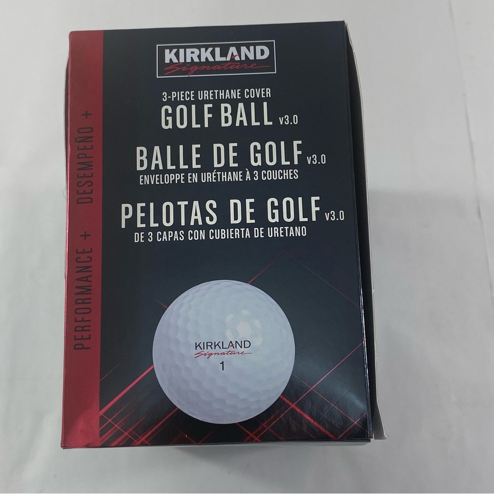 Kirkland Signature 1 Urethane Cover Golf Balls v3.0 /24 Total Balls NEW in BOX - Picture 9 of 9